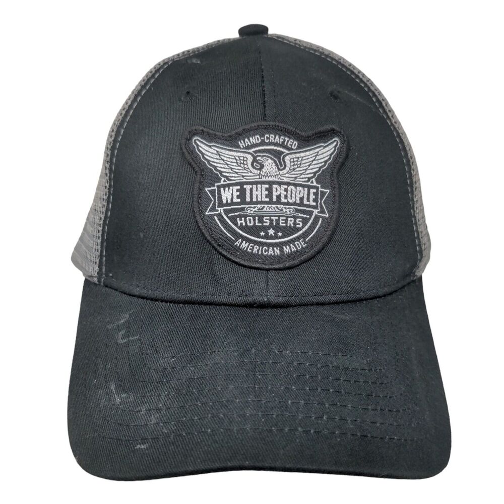 We The People Holsters Snapback Mesh Back Trucker Hat Black One Size